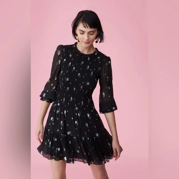 knee length dresses for ladies Vintage Rose Emelia Dress